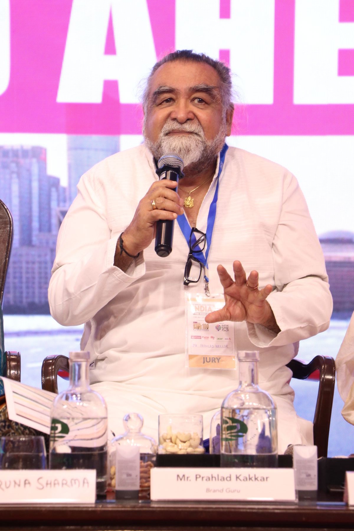 Entrepreneurs in discussion